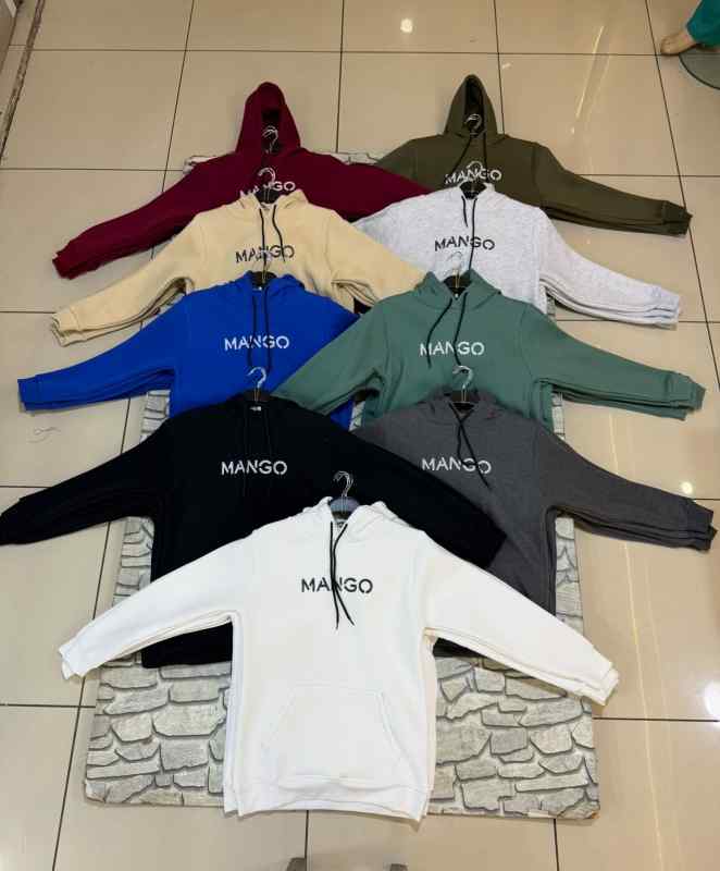 MANGO BASKILI CEPLİ SWEAT